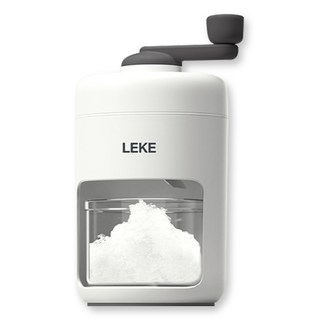 LEKE Poli 手動刨冰機, 1個, 象牙白, 單品