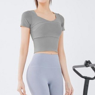 Marketpia 女性瑜珈短版上衣