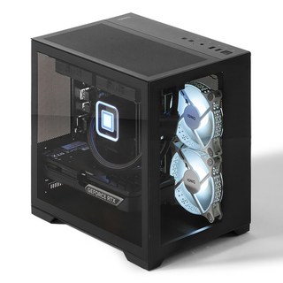 IGNIQ 2024 Integ Genji 5646 Ryzen 5 Ryzen 5000系列GeForce RTX 4060, IG-ITZ00013, 黑色, 16GB, WIN11 Home, 1TB