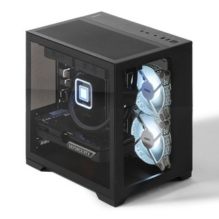 IGNIQ 2024 Integ Genji 7547S Ryzen 5 Ryzen 7000系列GeForce RTX 4070 SUPER, WIN11 Home, 黑色, 16GB, 1TB, IG-ITZ00018