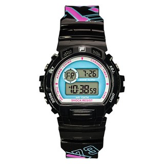 FILA 斐樂 兒童數位聚氨酯錶帶手錶 38-191-102