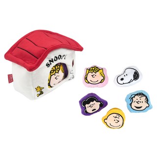 패리스독 강아지 피너츠 하우스토이 세트, 혼합색상, 1세트