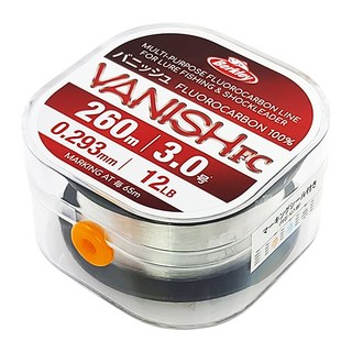 Berkley 貝克力 Vanish FC氟碳線釣魚線 260m, 清除, 1個