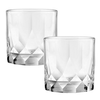 오션글라스 커넥션 더블락잔 350ml, 2개