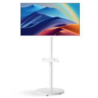 WIDE VU StanbyME 高度可調移動式電視立架 白色, EKWBYME3822W