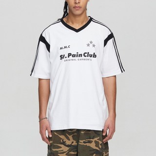 saintpain M M C Star 學院風 V領 T恤