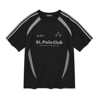 saintpain M M C Logo 徽章線條 T恤