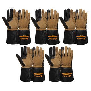 KameLo 皮革焊接手套 819-PD, 5雙