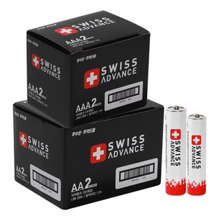 Swiss Advance AA電池 20入 + AAA電池 20入組合, 1套