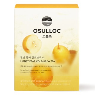 OSULLOC 月光梨子冷萃茶, 2.5g, 20入, 1盒