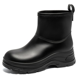 Sunbit 女款 Spell 短筒增高簡約雨靴