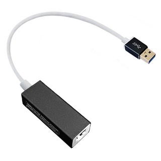 NONEW USB 3.0 Giga 網路轉接器 網卡, NONEW-GLU30B(黑色), 1個