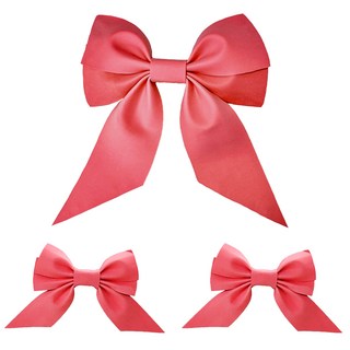 Mellow Story 求婚禮車 大蝴蝶結 + 小蝴蝶結 2件組, 紅色, 1套