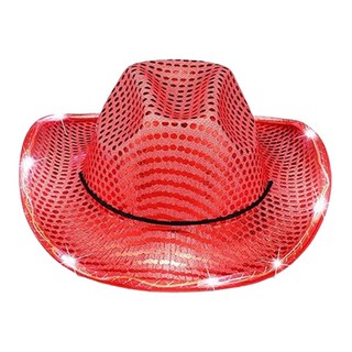 Maket Gamseong 亮片閃亮帽子, 紅色, 1個