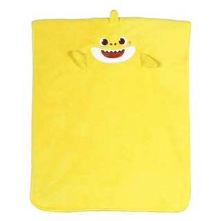 Skater TOH1立體角色超細纖維毛巾, 1個, 鯊魚寶寶