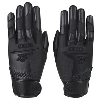 HI-GOLD 棒球職業打擊手套 雙手套組 HL235MBJBG0, 黑色(HL235MBJBG013)