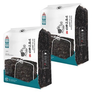 Saeupyo 莞島名人 Itbadi 岩海苔 100p, 2個, 400g