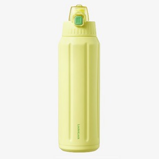 LocknLock 樂扣樂扣 SLO輕量保冷專用水壺, 600ml, 1個, 檸檬黃色