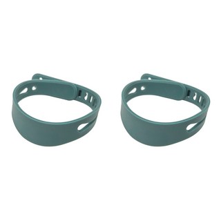 플라이토 팀브로스 실리콘 파스텔 미아 방지 팔찌, 카키, 2개