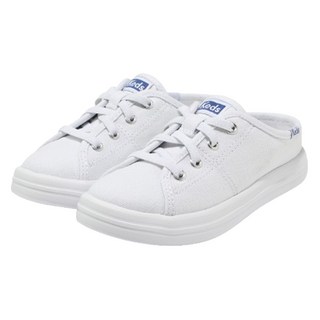 Keds 兒童 Kickstart 穆勒帆布運動鞋 3TM01227D
