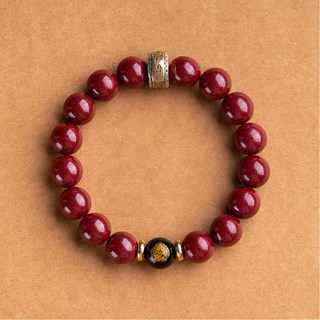 Buddha Best 心想事成 12生肖 8大守護神 鏡面硃砂手鍊