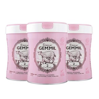 퓨어락 젬밀 산양 분유 2단계, 750g, 3개