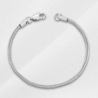 Be Our Guest 男士鈦金圓形鍊條纖細手鍊