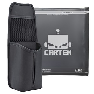 CARTEM 車用座椅側邊置物袋, 1個, 黑色
