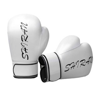 Block Mart 拳擊泰拳手套, 1個, 白色