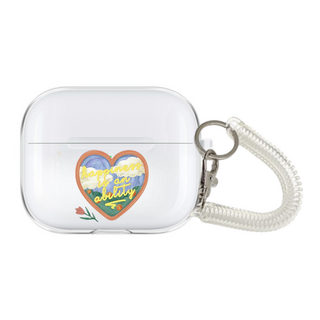 Peppis Happiness 耳機殼 AirPods Pro 2, 透明