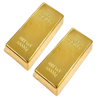 The Somssi 父母零用錢驚喜派對禮物組, 2套, 金色