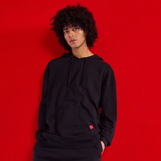 HUGO BOSS 男款棉彈性連帽