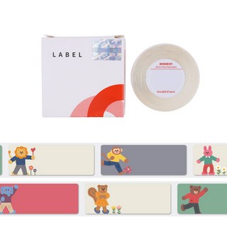 님봇 D 시리즈 H1S용 라벨스티커 킨더가든, 155개입, 1세트