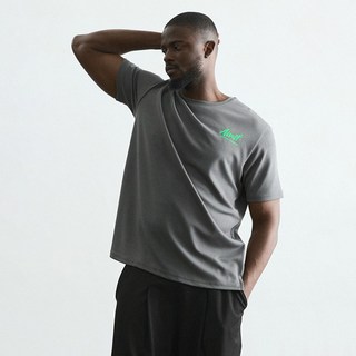 Airit 男士涼感透氣Coolmax大Logo T恤 AM1153