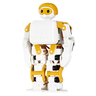 AI 코딩로봇 로보까무 휴머노이드 교육용 아두이노 블럭코딩 장난감 헬맷형 백두, 옐로우, 1개