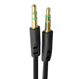 칼론 스테레오 칼국수 AUX 케이블, APC-A03, 블랙, 1개