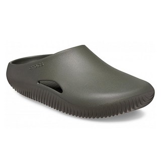 crocs 卡駱馳 Mellow中性款克駱格麵包拖鞋 CR 208493, Dusty Olive, 300