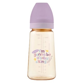 MOTHER-K 精粹極簡PPSU奶瓶 280ml-清澄薰衣草, 醫療級PPSU, 耐高溫耐清洗, 1個