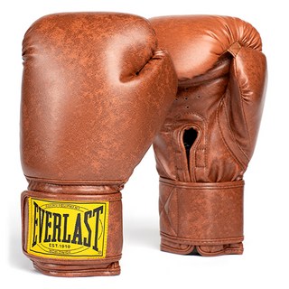 Everlast 1910 經典拳擊手套雙手組, 棕色, 1套