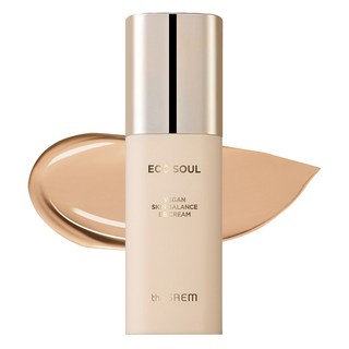 THe SaeM 得鮮 Eco Soul Vegan肌膚平衡BB霜 SPF50+ PA+++, 23 Natural Beige, 1罐, 50ml