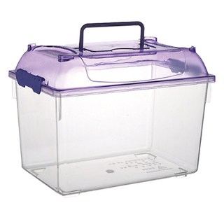 AQUAB 簡易移動式採集透明魚缸, 1個, 混合顏色