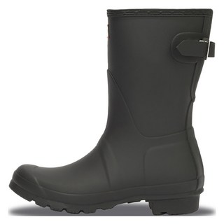 HUNTER Shoe Original 短筒後側可調式雨靴 WFS1013RMA-BLK