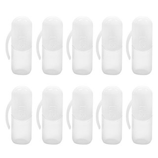 3M 便攜式藥丸型耳塞盒, 10個, 白色