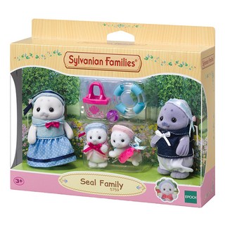 EPOCH Sylvanian Families 森林家族 海豹家族公仔, 1個