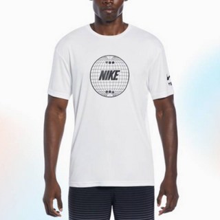 NIKE 耐吉 SWIM 男款 Lead Line 短袖 Hydroguard 防曬上衣 NESSE476-001