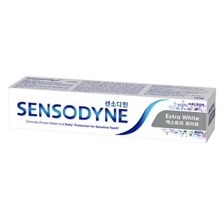 센소다인 엑스트라 화이트 치약, 120g, 1개