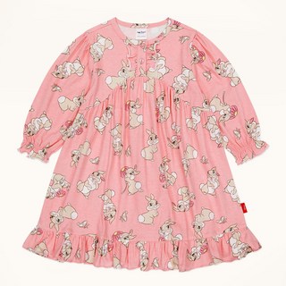 몰리멜리프렌즈 디즈니 여아용 미스버니 달콤 파자마 원피스