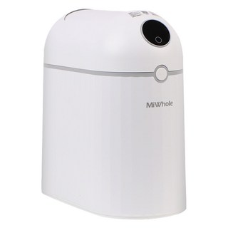 미홀 스마트 휴지통 MH-DB0001 Zero, 화이트, 10L