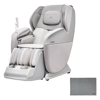 바디프랜드 카르나 안마의자 + 러그 세트 방문설치, 안마의자(BFX-3000), 헤링본그레이(안마의자), 그레이(러그)