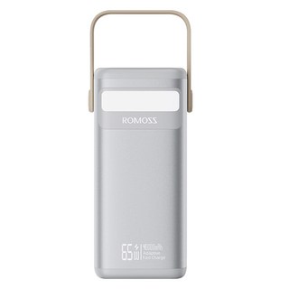 로모스 초고속 보조배터리 40000mAh 멀티단자, 실버, 실버, PMT40-182